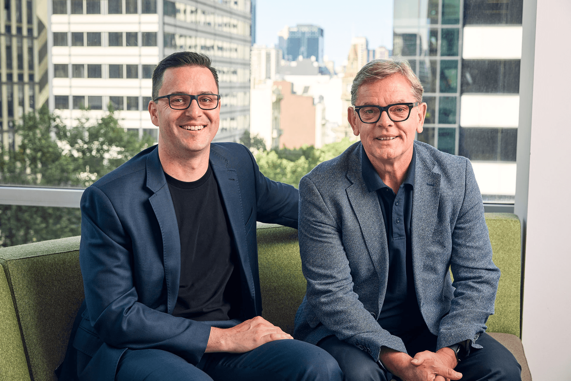 LAB3 Founder Chris Cook and CEO Kerry Purcell, part of the LAB3 leadership team.