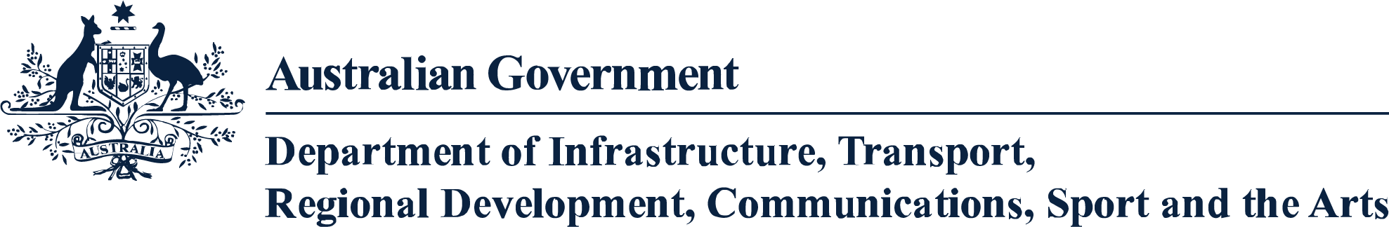 Australian Government Department of Infrastructure, Transport, Regional Development, Communications, Sport and the Arts